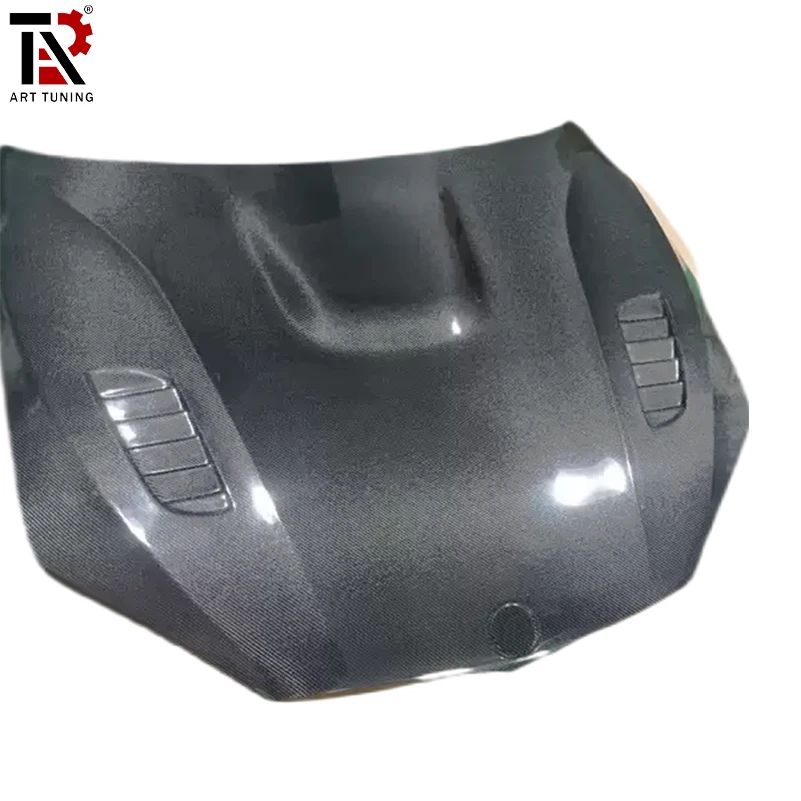 

For BMW X5 F15 / X6 F16 Hamann Style Carbon Fiber Hood / Bonnet - Real Carbon Fiber Performance Hood For X5 X6 35i 50i M50d