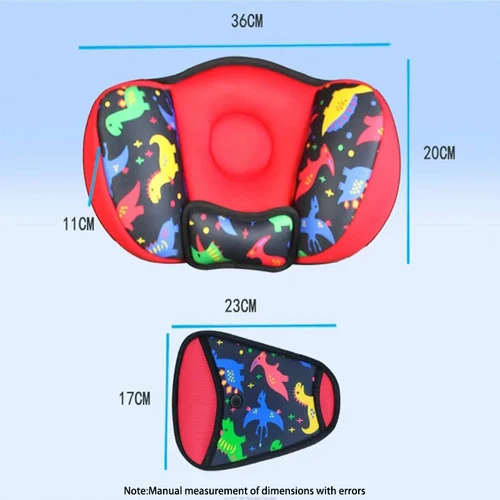 Imagen 2 del producto Reposacabezas de coche, almohada para el cuello y ajuste seguro para niños, ajustador de cinturón de seguridad, triángulo, posicionador de dispositivo resistente, Protector Interior de automóviles