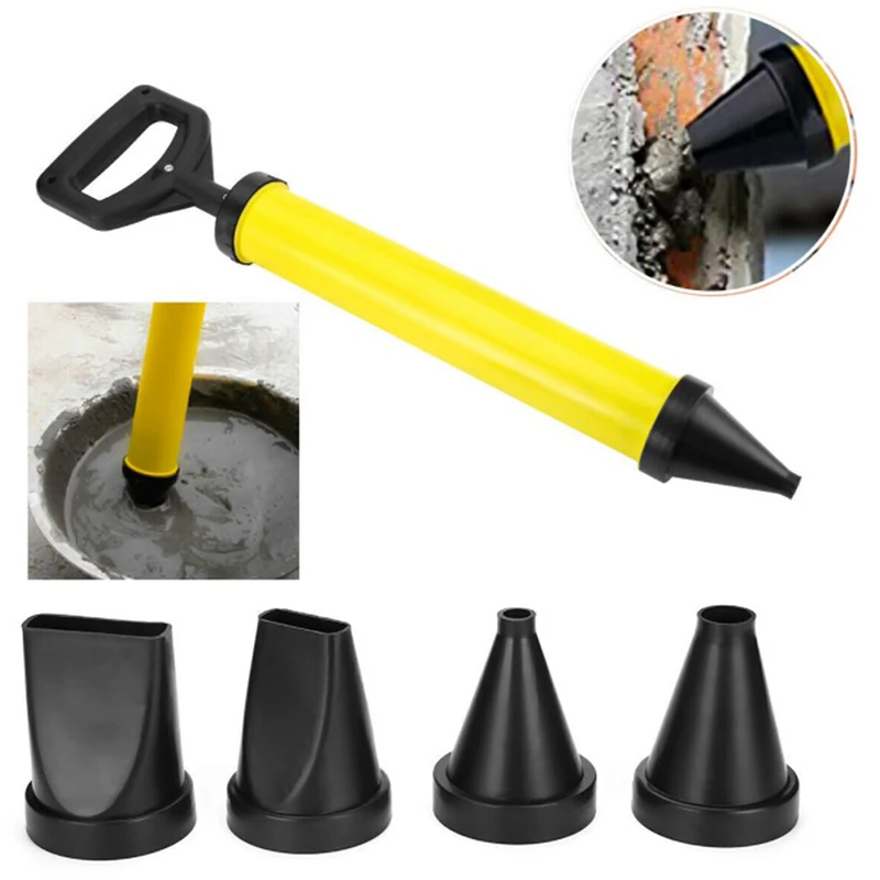 Caulking Gun Cement Lime Pump Grouting Mortar Sprayer Applicator Grout Filling Tools With 4 Nozzles