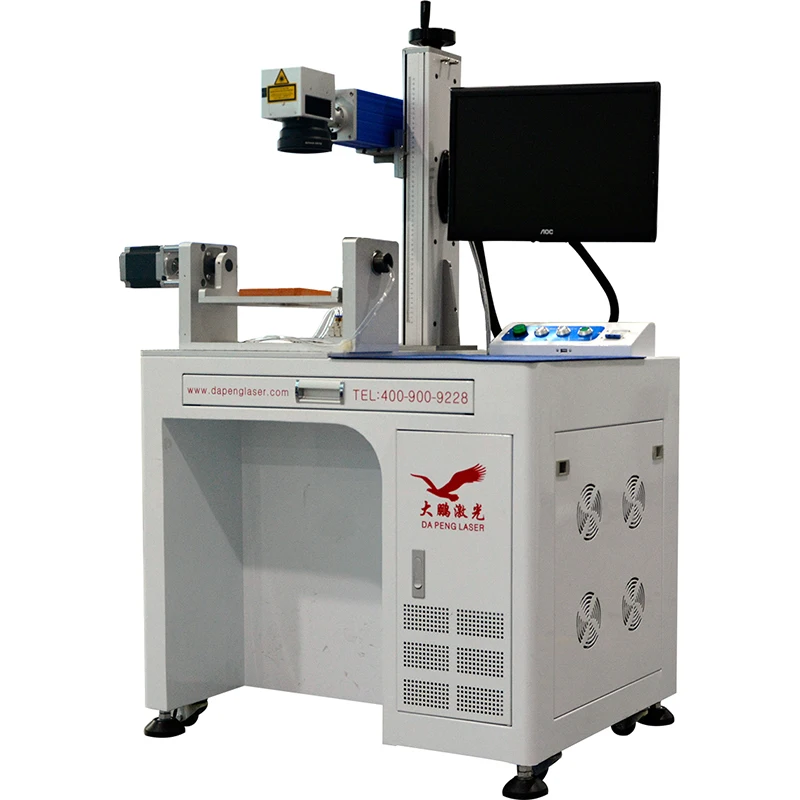 Automatic Vision System Fiber Laser Marking Machine With CCD Visual Positioning Competitive Price