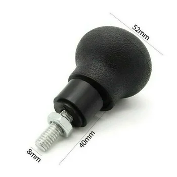 Bouton rotatif de volant, boule d'aide au tournage, outil de chariot élévateur de tracteur, vis de 8mm, 1x1 pièce
