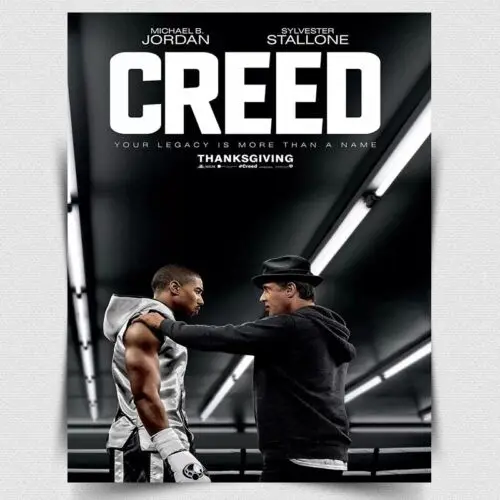 

Металлическая табличка CREED, настенная вывеска, постер с изображением из фильма, художественный принт - алюминий