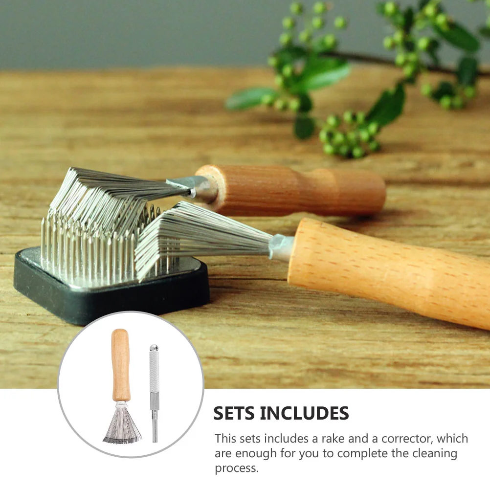 Flower Cleaning Brush Kenzan Japanese Holder Tool Arrangement Plant Plants Corrector Stainless Steel