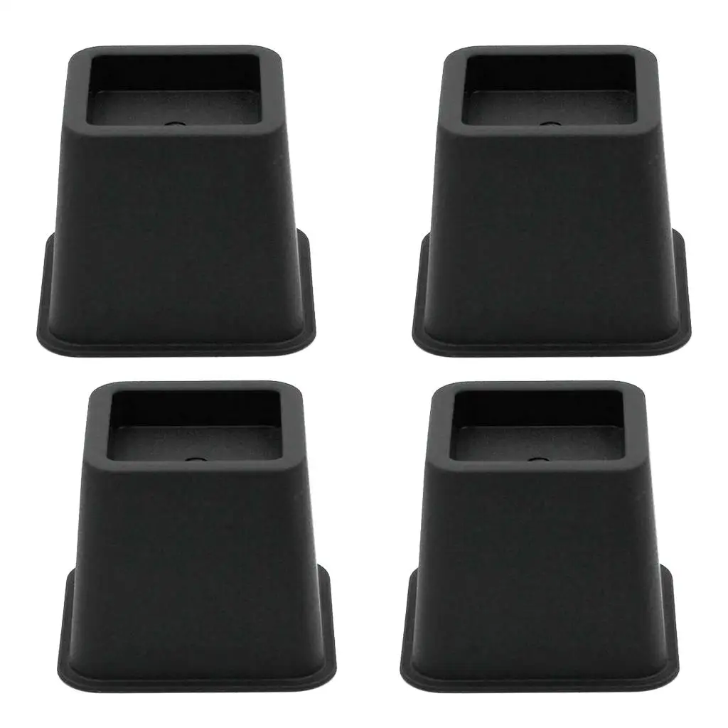 Bed Lifter Stable Plastic Modular Riser Set for Under Bed Storage Expand Full Size Bed Frame Accessories