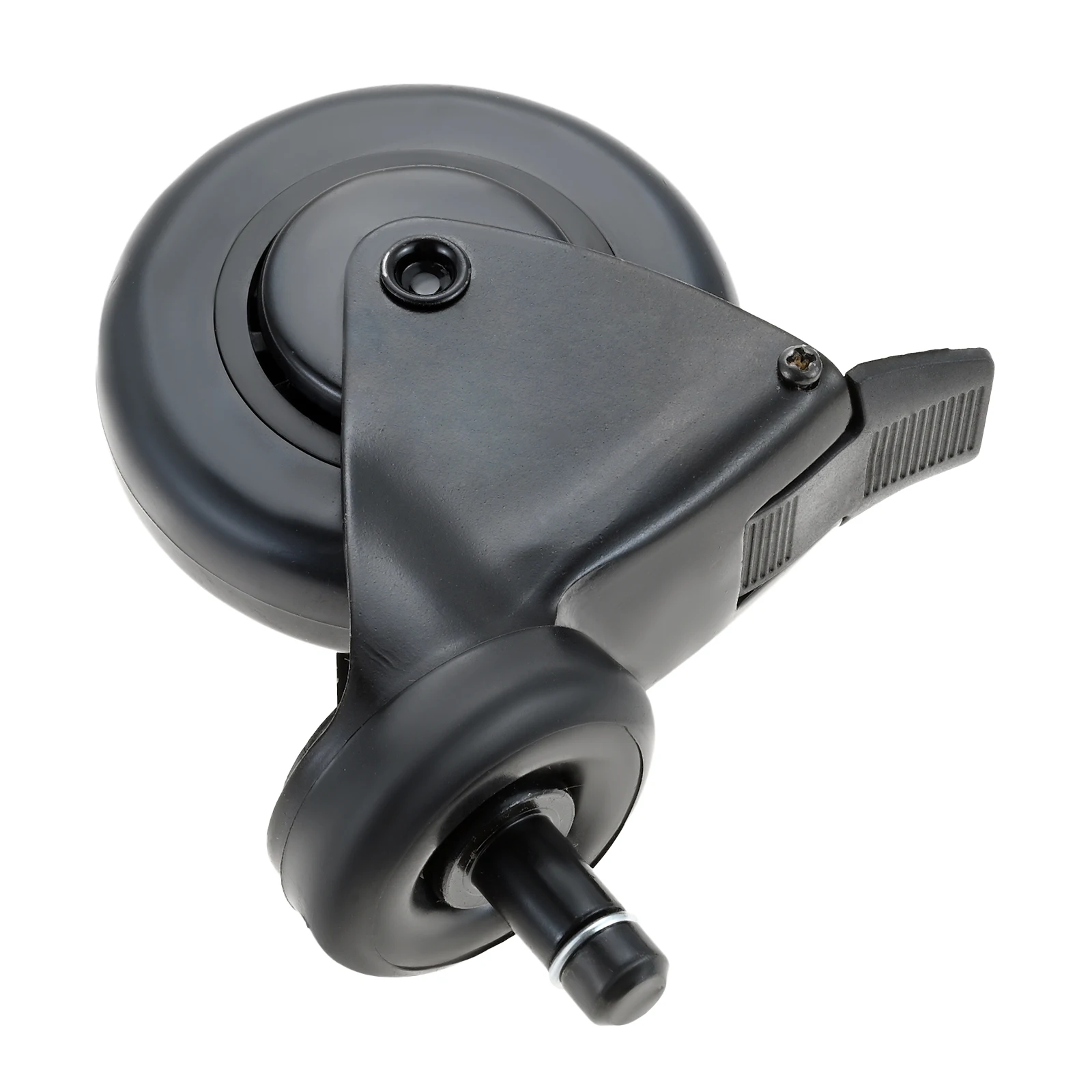 1 Pc 3-Inch Rubber Heavy-Duty Grill Wheels Locking Caster Design HDW302 For Traeger Timberline 1300 AC Century 885 Ironwood 650