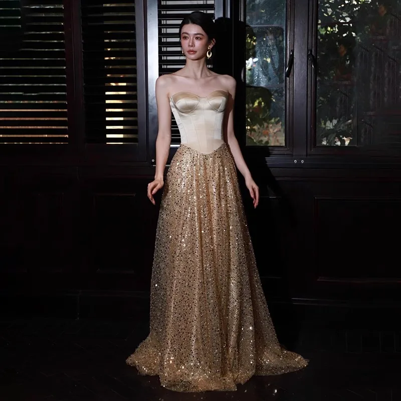 

Элегантное вечернее платье для женщин: роскошное, для невесты, для ужина, для ведущей, длинное, для свадебного торжества