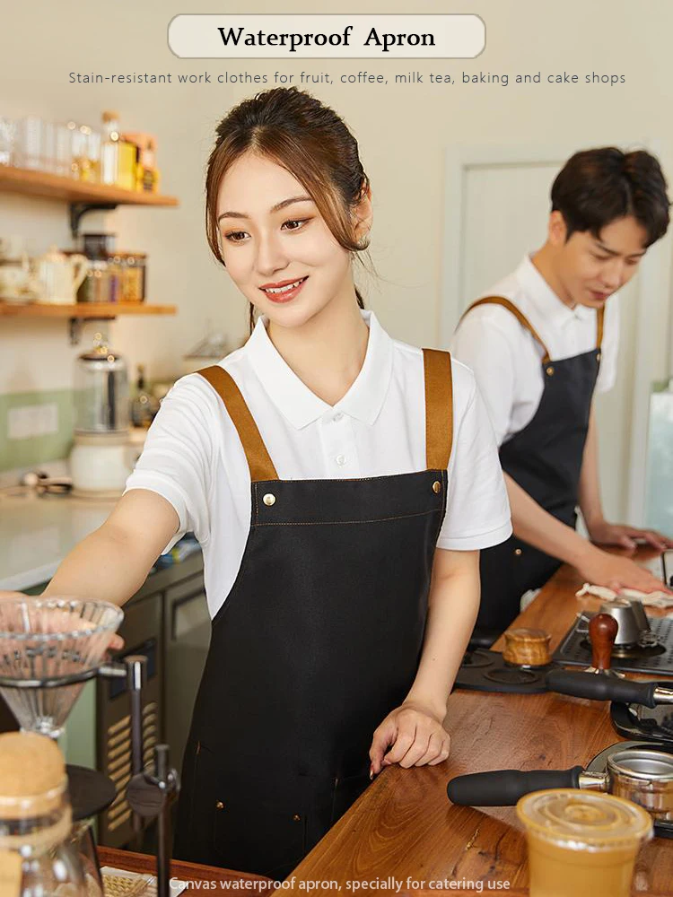 

Professional Multi-Industry Work Apron-Heavy-Duty Waist Protection for Fruit Store Restaurant Supermarket & Hotel Kitchen Staff