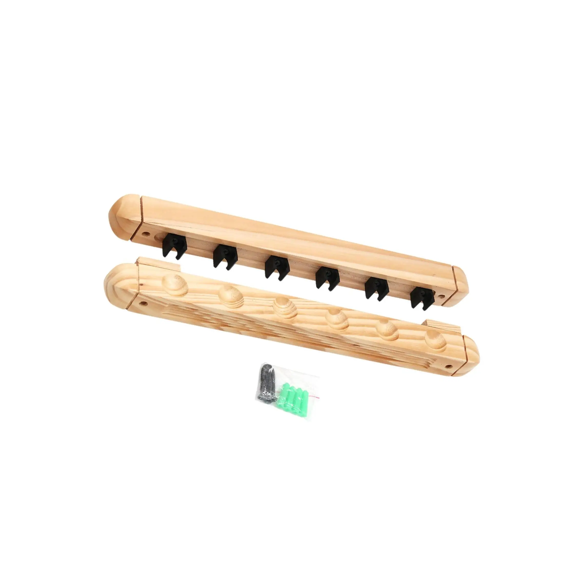 

Wall Mounted Billiard Pool Cue Rack for Recreation Room Billiard Club Indoor
