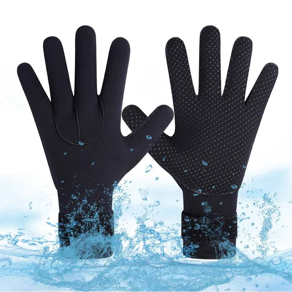 5mm Neoprene Diving Gloves for Men Suitable for Surfing Skiing Snorkeling River Tracing and Water Sports Activities