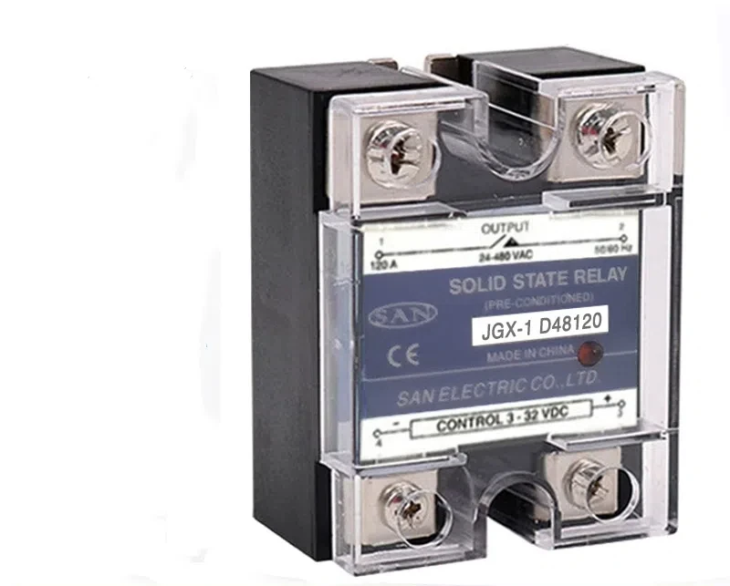 1PCS JGX-1 Series Single Phase Solid State Relay D4840 D4825 D48100 40A 25A 100A DC to AC SSR