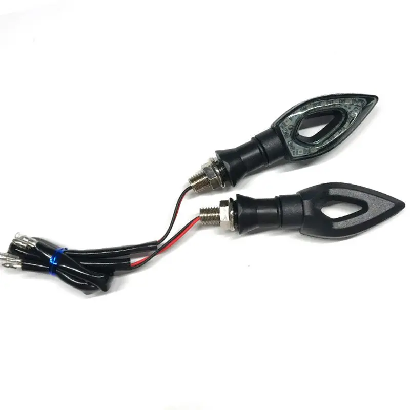 4 sztuk/partia LED Turn Signal motocykl kierunkowskazy światła tylne światła wskaźniki do dekoracji akcesoria motocyklowe 5 kolorów