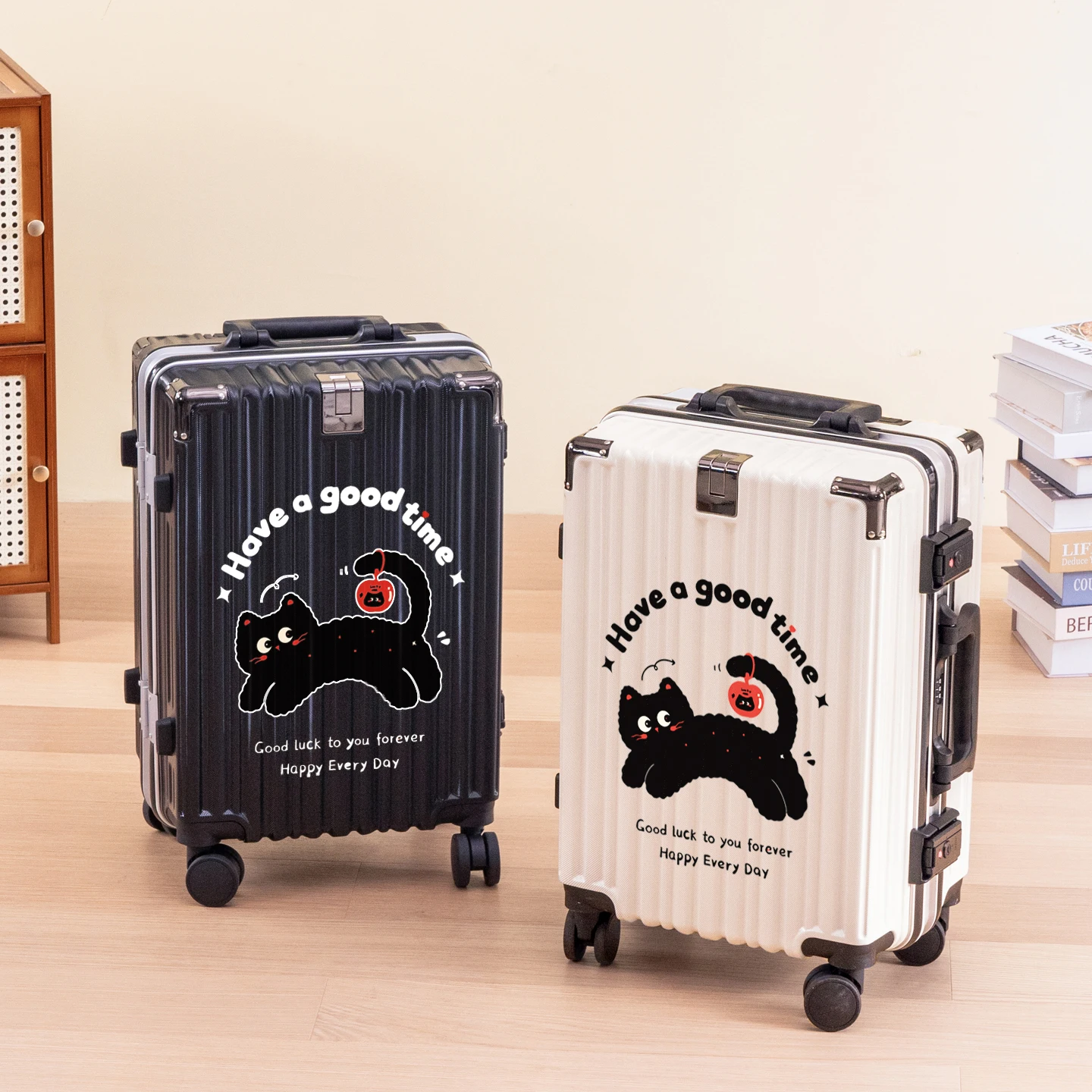 high-capacity-durable-luggage-suitcase-fashionable-trendy-polyester-abs-plus-pc-material-for-men-and-women-travel