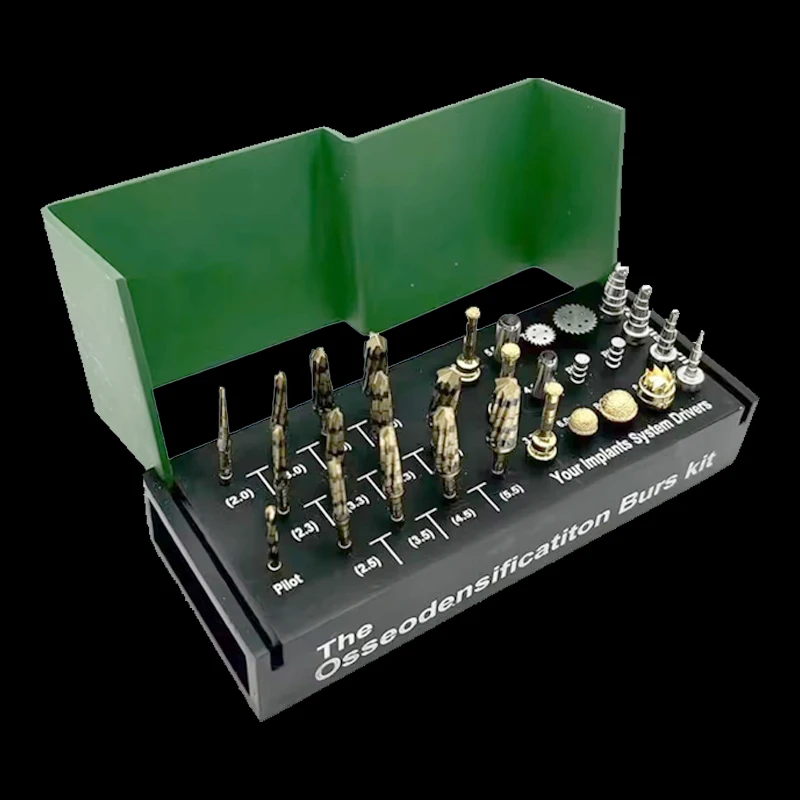 

29 шт., система хирургических имплантатов, драйверы, стоматологические боры для осседезинсификации, сверла, имплантат, комплект для подъема верхнечелюстной пазухи, стоматологические инструменты