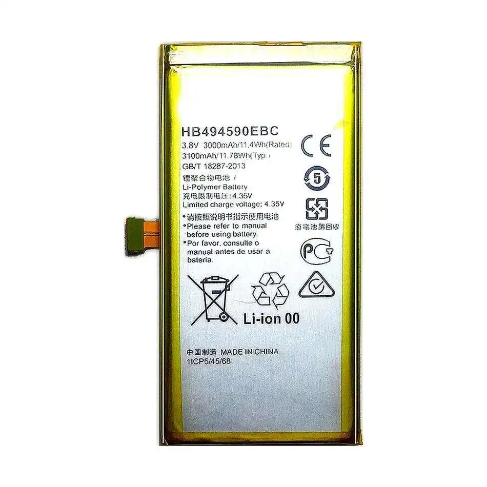 

HB494590EBC Аккумулятор мобильного телефона для Huawei Honor 7 Glory Plk-TL01H Ath-AL00 Plk-AL10 G620 G628 3000 мАч Длительная производительность