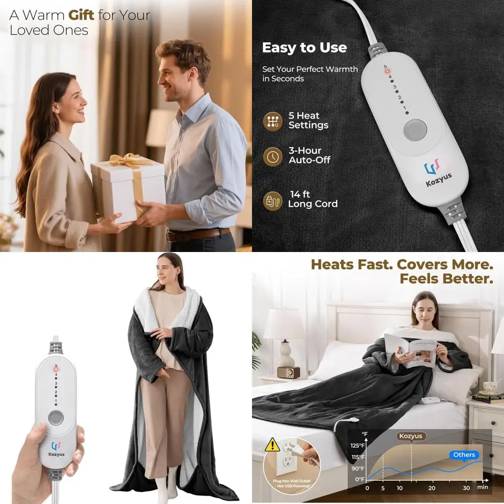 Heated Blanket With…