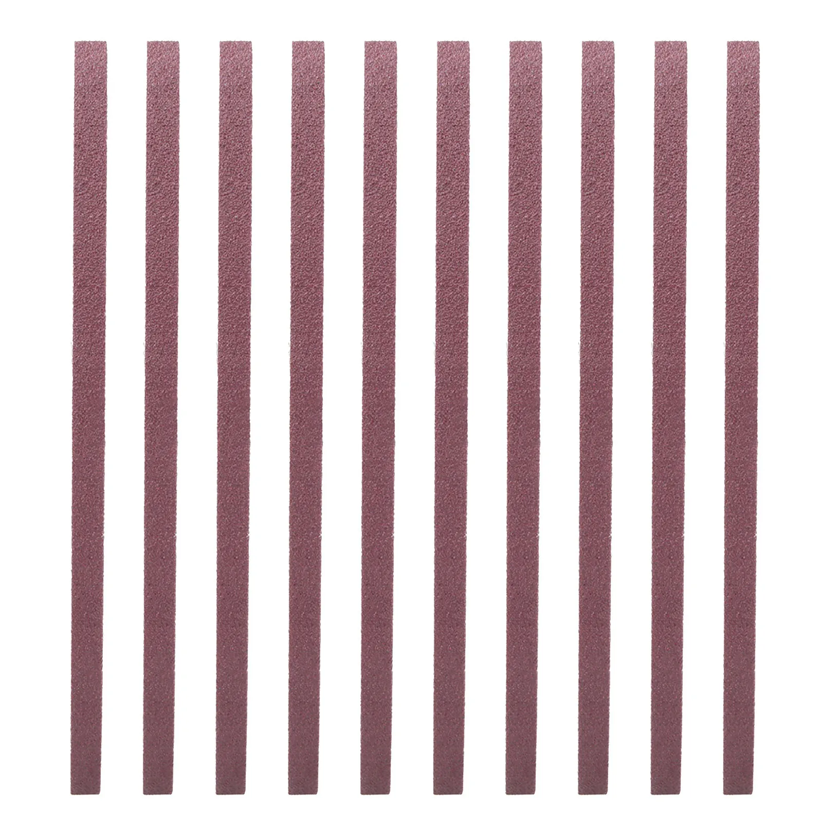 

10PCS Sanding Belt Aluminium Oxide Sandpaper Sander Abrasive Band Strap 533 x 9mm (80#)