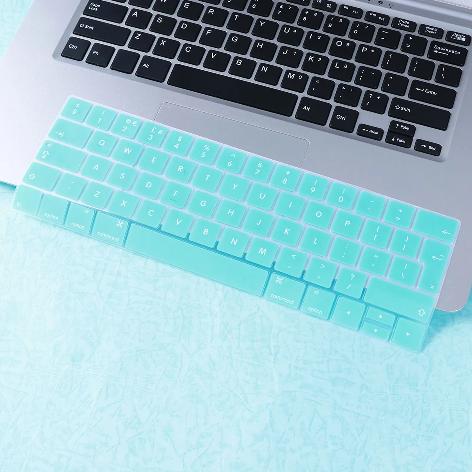 Keyboard Protective Film Thin Soft Silicone Cover for 13 15 Inch Dustproof Antibacterial