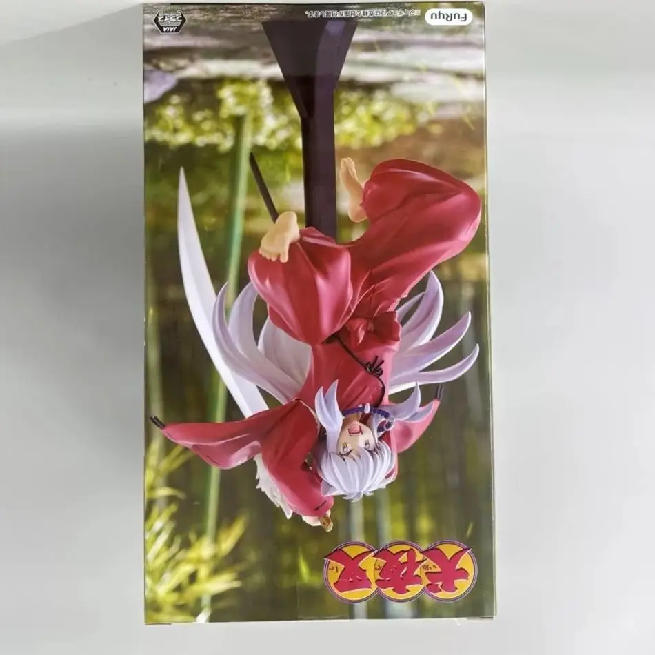 Genuine FuRyu Trio-Try-iT Inuyasha Anime PVC Action Figure Inuyasha Figurine Collection Model Gift