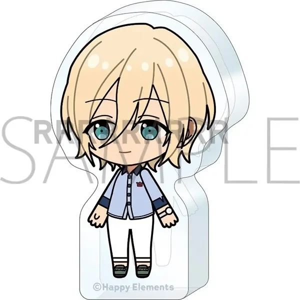 Game Mini Action Figure Doll Chiaki Nazuna Keito Hinata Itsuki Shu Acrylic Stand Model Plate Cosplay Toy Gift