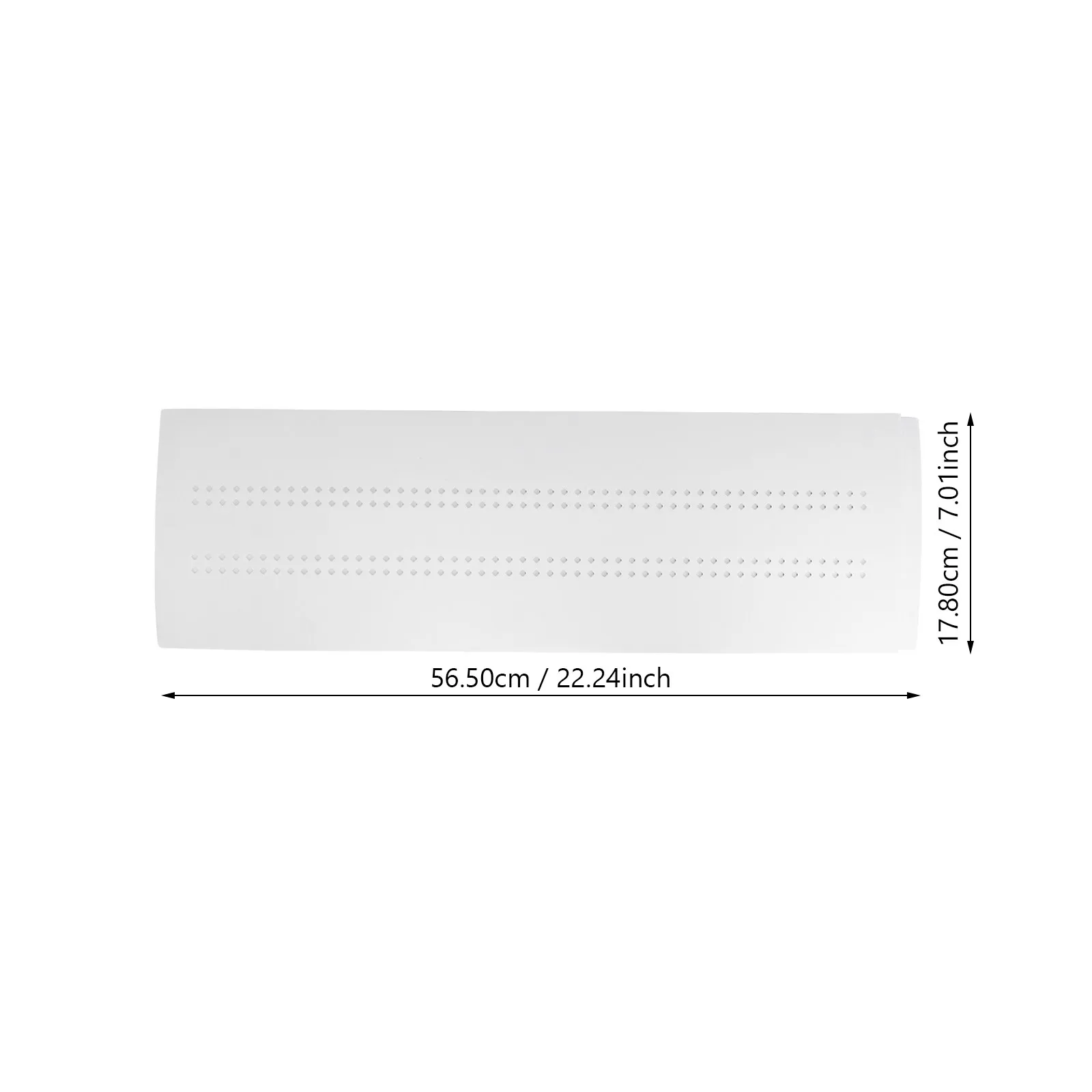1Pcs Indoor Air Conditioner Deflector Long-Lasting Anti Blowing Windshield Central Wall Mounted Air-Conditioning Wind Guide
