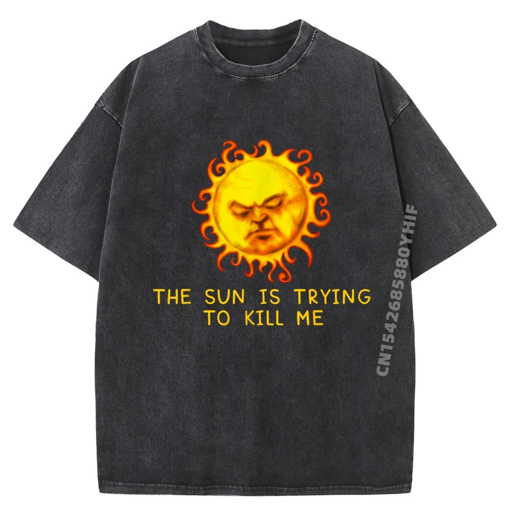 

Солнце отделяется в убить меня Компьютерный ботаник Сарказм Мем Кремовая футболка Мужская брендовая одежда Футболки с графическим рисунком Модная стираная рубашка