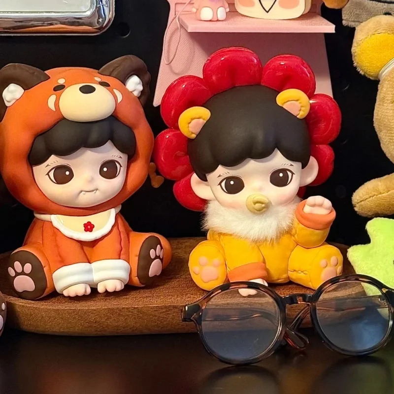 Genuine New Arrival Baby Zoraa Cuteness Is Justice Series Blind Box Kawaii Figurines Collection Desktop Ornament Fashion Gifts