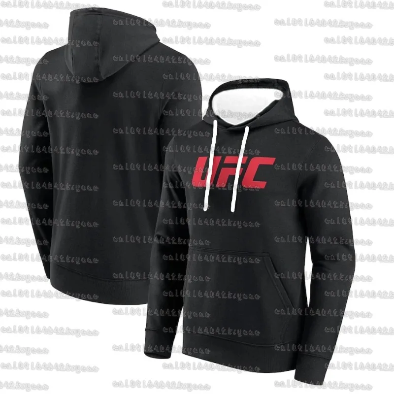 

UFC 3D Hoodie Autumn/Winter Long Sleeve Sweatshirt Men And Women Boxing Fighting Training Oversized Breathable Quick Drying Top