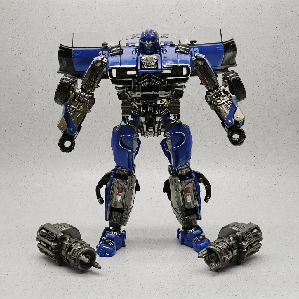Игрушка-трансформер Baiwei Devastator TW-1033, синий воин, фигурка-трансформер Dropkick, аниме-робот-автобот, подарок.