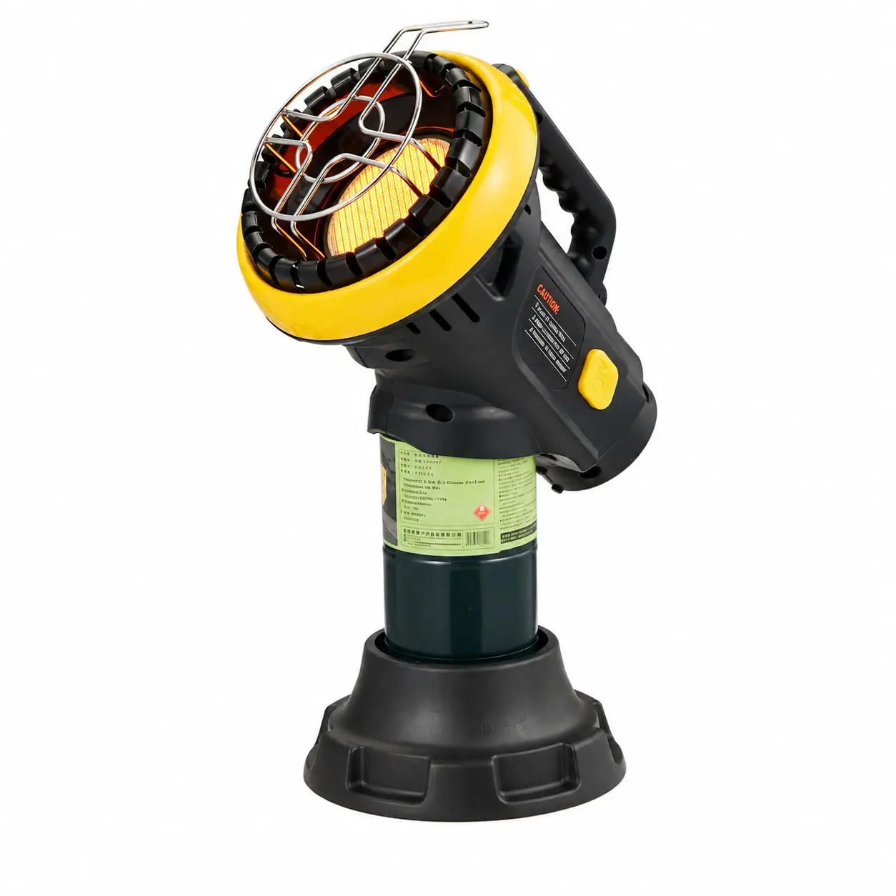 4000 BTU Portable Radiant Propane Heater  ODS & Tip-Over Safety for Camping Wireless Propane-Powered