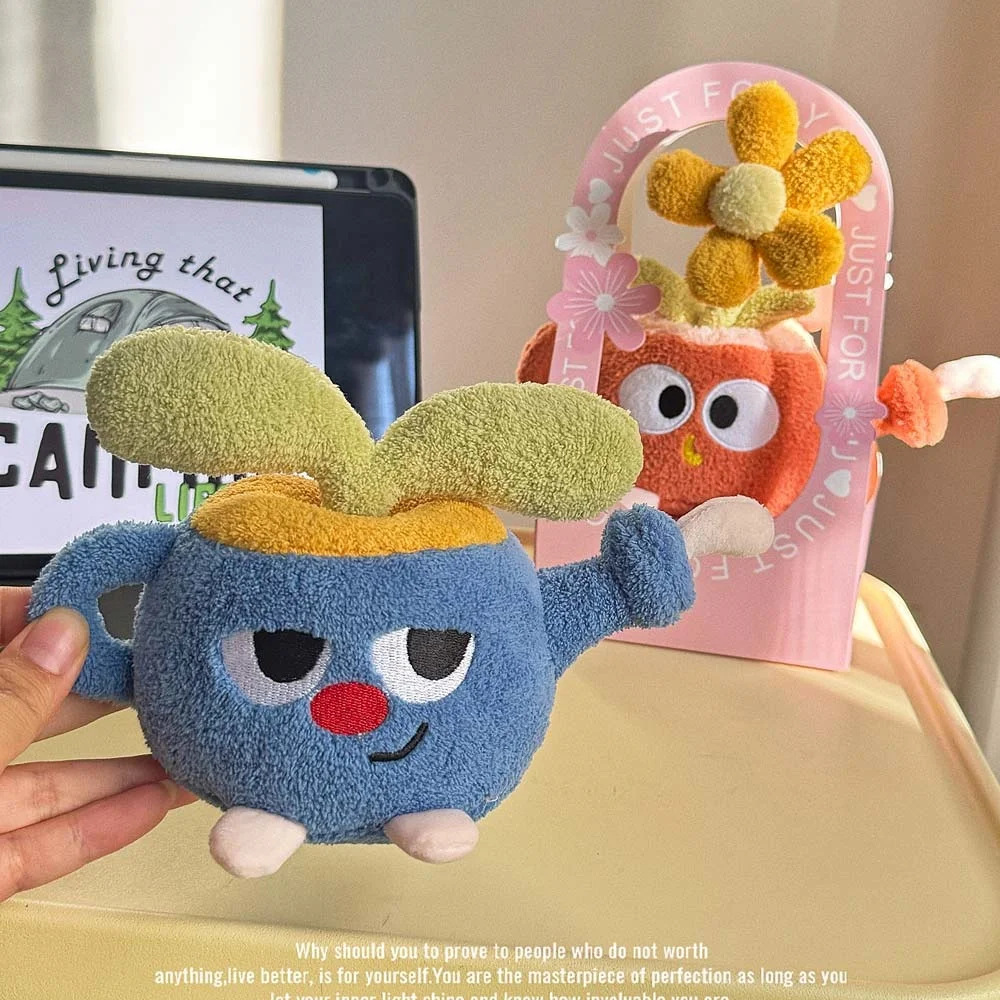 Creatieve gieter en bloem knuffel Mooie kleurrijke bloem gevulde pop kamer decor Festival cadeau voor jongens meisjes