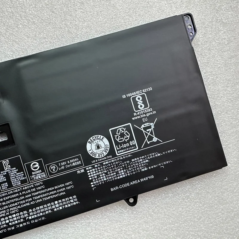 Imagem -04 - Bateria do Portátil para Lenovo Yoga Novo L16m4p60 L16c4p61 5b10n17665 5b10n01565 92013ikb Yoga Pro-13ikb 80y7002xge 80y700g6pb