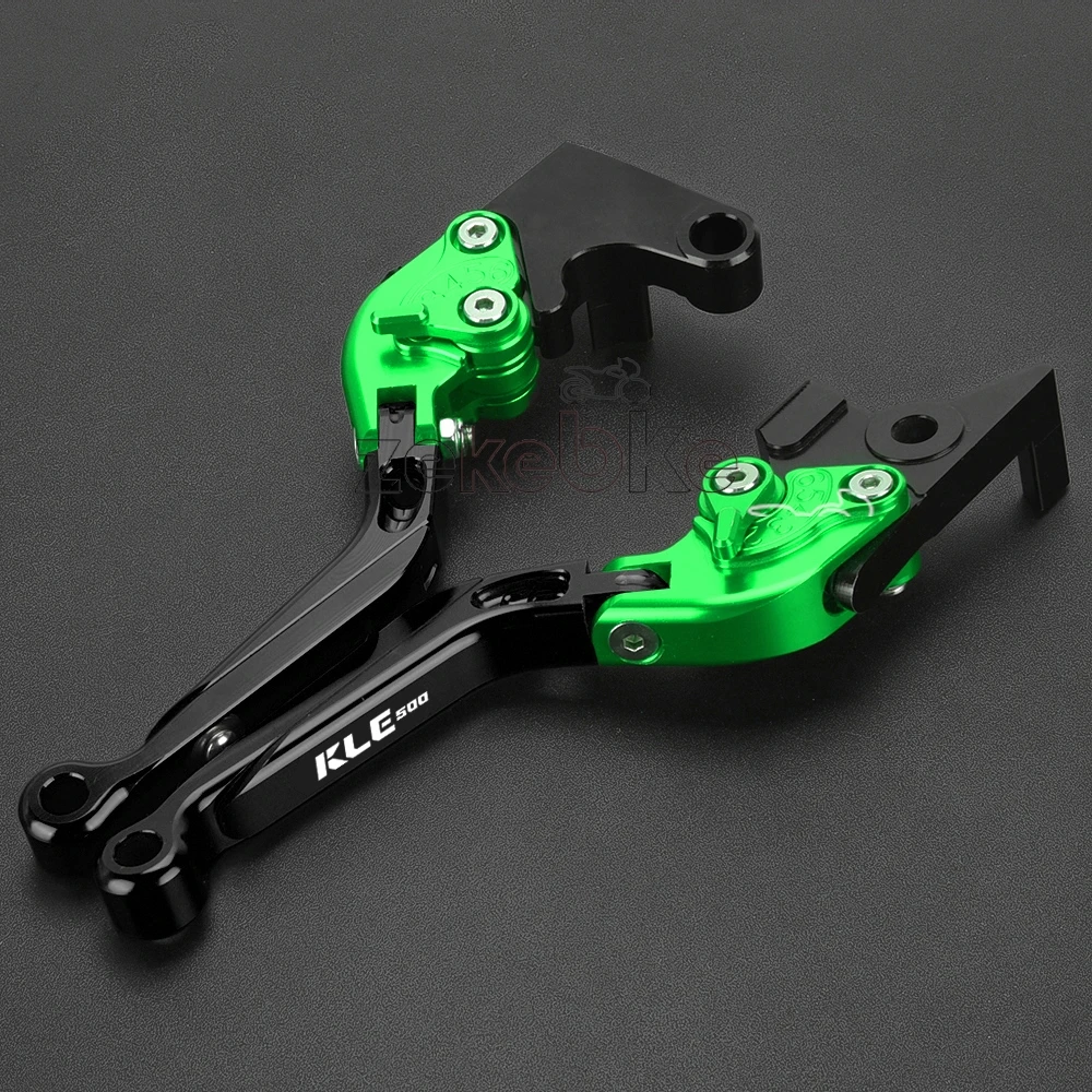 

KLE 500SE CNC Adjustable Folding Brake Clutch Levers For Kawasaki KLE500 KLE 500 SE ABS 2025 2026 2027 Motorcycle Accessories