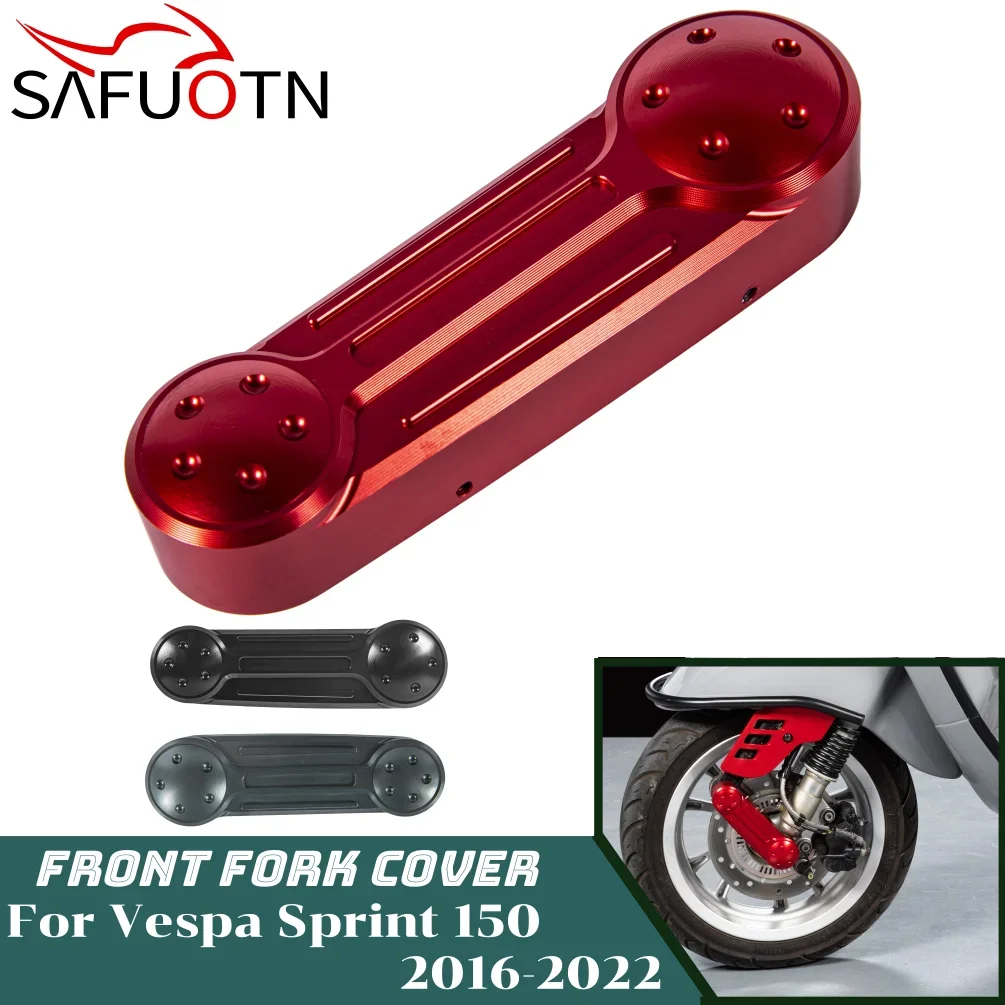 

for Vespa Sprint Primavera 125 150 GTS300 GTV300 Motorcycle Front Fork Cover Suspension Link Case Protector GTS 300 Accessories