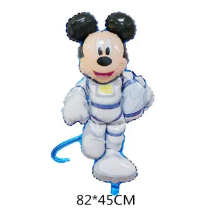 Disney Cartoon Foil Balloons for children, Mickey and Minnie Mouse, birthday decorations, baby shower, classic toys, gift air 12 Main Sales Baby Shower - №4