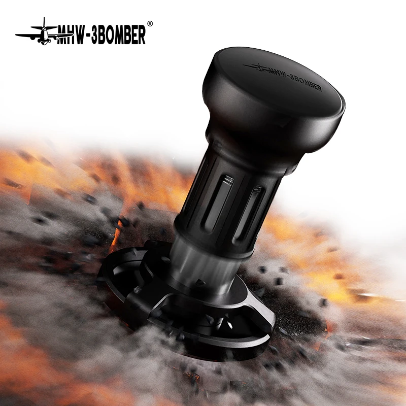 

MHW 3BOMBER 51/53.35/58.35MM Espresso Tamper Impact Constant Pressure Coffee Tamper Ripple Base Coffee Accessories Barista Tool