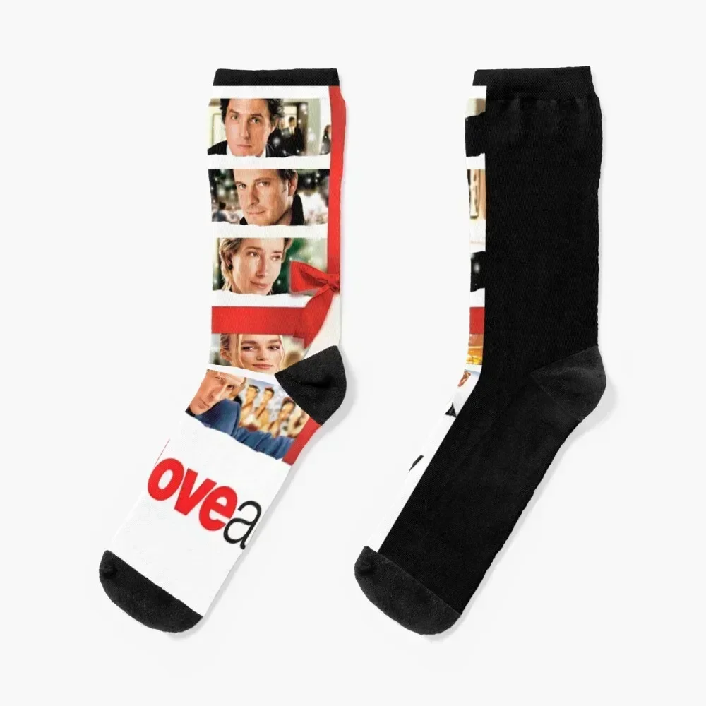 

Love Actually Socks short Hiking boots hockey aesthetic Mens Socks Women's