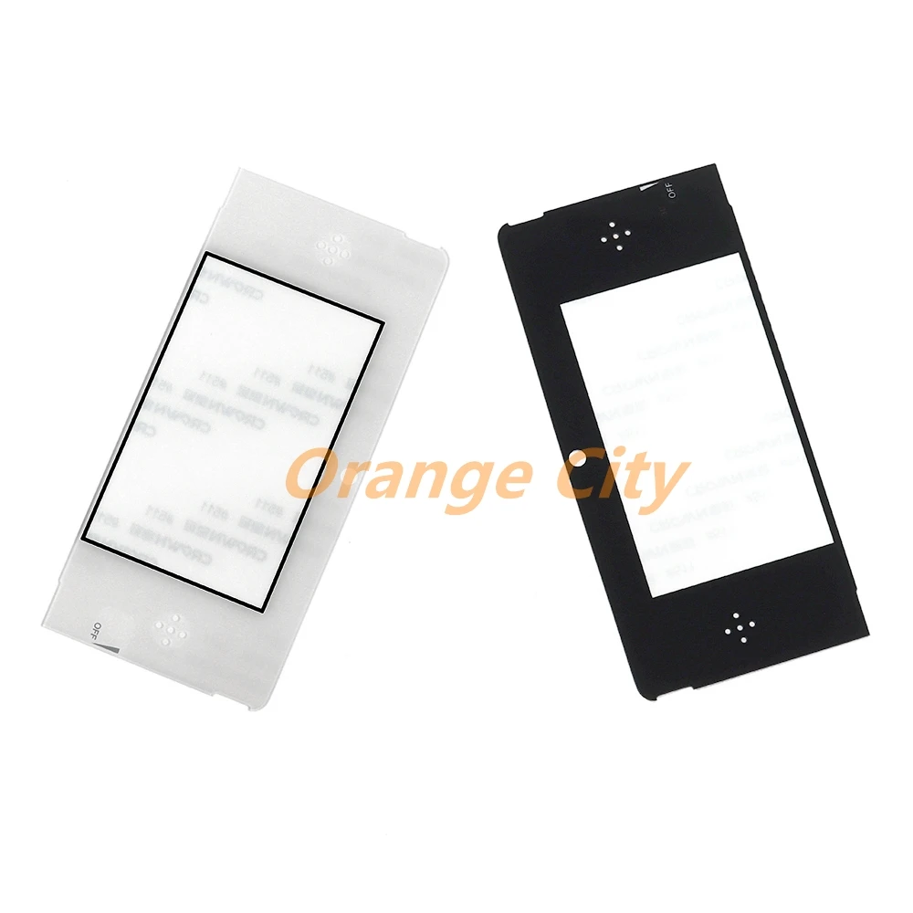1PC Replacement Glass Plastic Top screen lens Front LCD Screen Frame Lens Cover For 3DS Repair parts view 2
