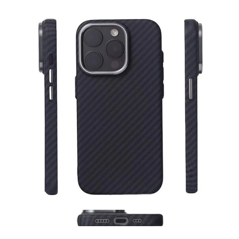 Magnetic Applicable For IPhone 16 Phone Case with Embossed Design Full-wrapped Protective Cover