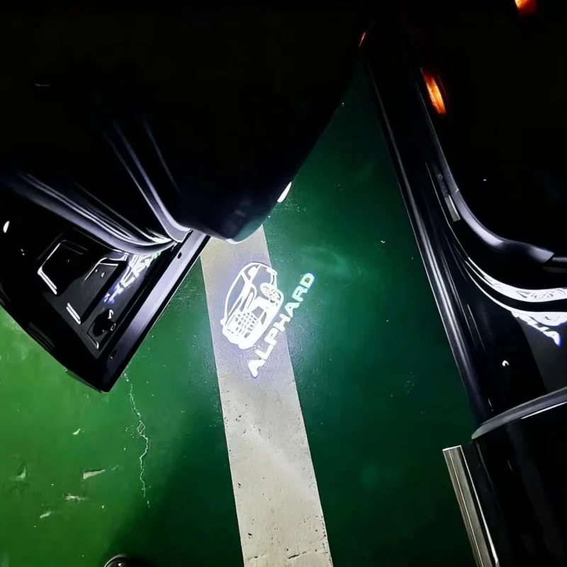 

Door Light Ghost Courtesy Logo Lights for Toyota Alphard Vellfire 20/30 Series GR Car Styling Welcome Light Door Atmosphere Lamp