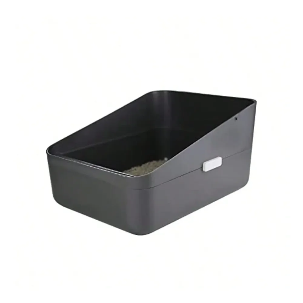 

Cat Litter Box Litter Box Cat AccessoriesLitter Box Low Pink Small For Kittens To 8 Lbs Anti Tracking Design Space Saving For A