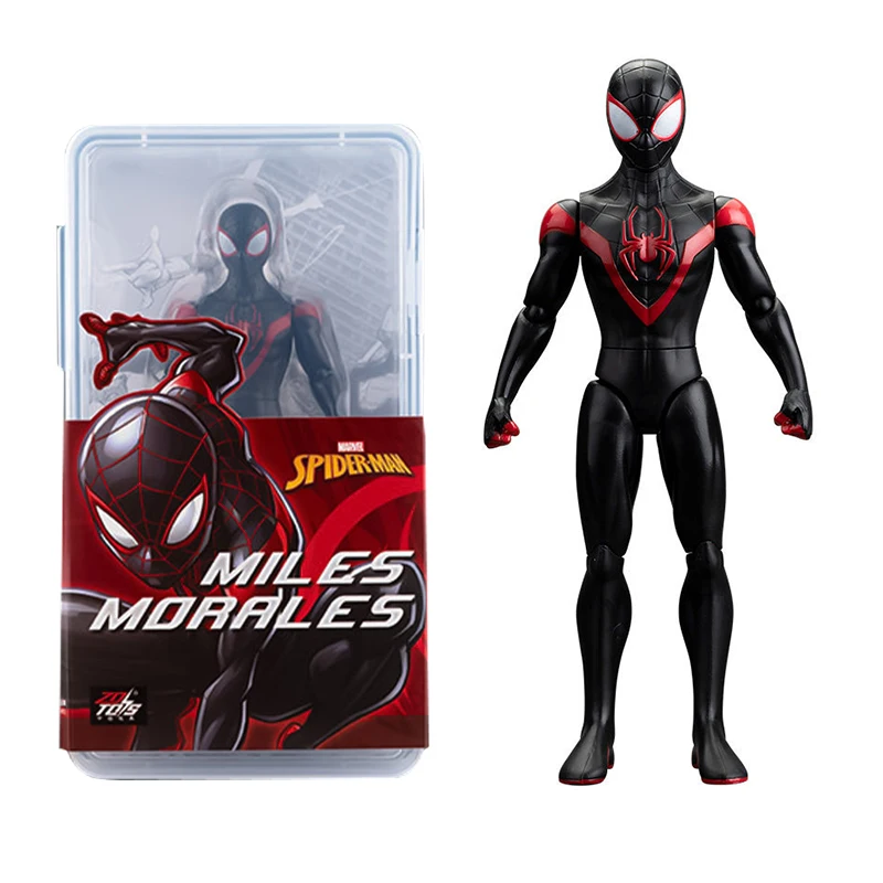 Hot ZDTDS 18CM Avengers Legends Figure Ghost Spider Iron Man Panther Hulk Captain Thor Falcon Miles Morales Thanos Figurine Toy - view 4