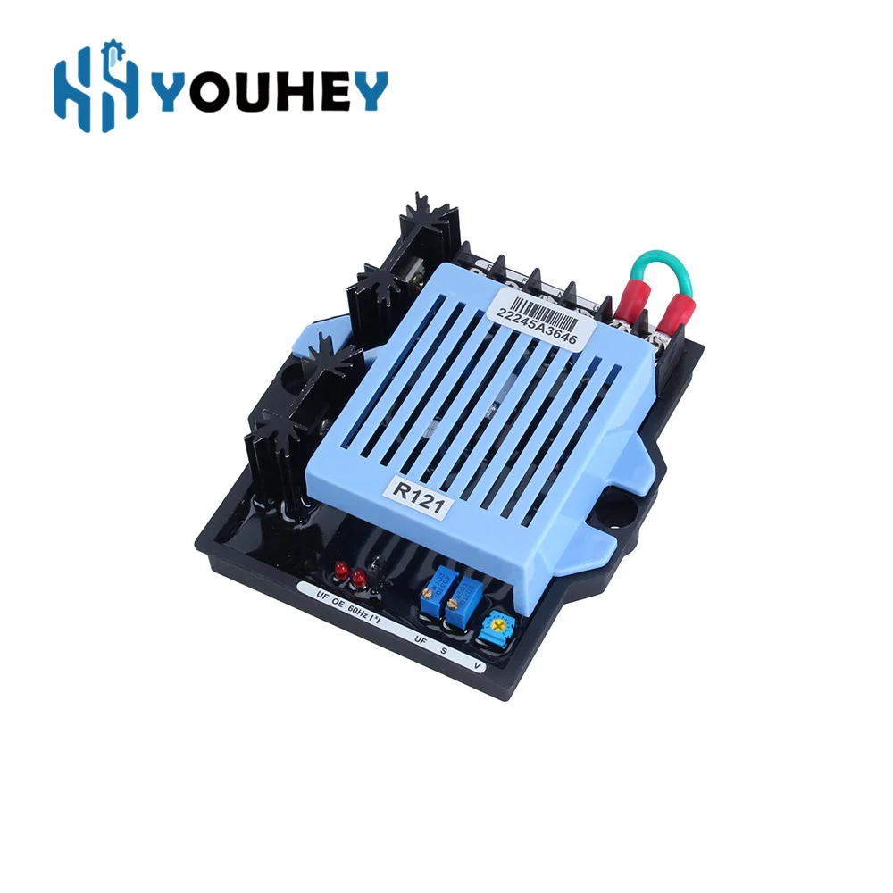 R121 Generator Set Automatic Voltage Regulator AVR Excitation Controller for Stable Power Output