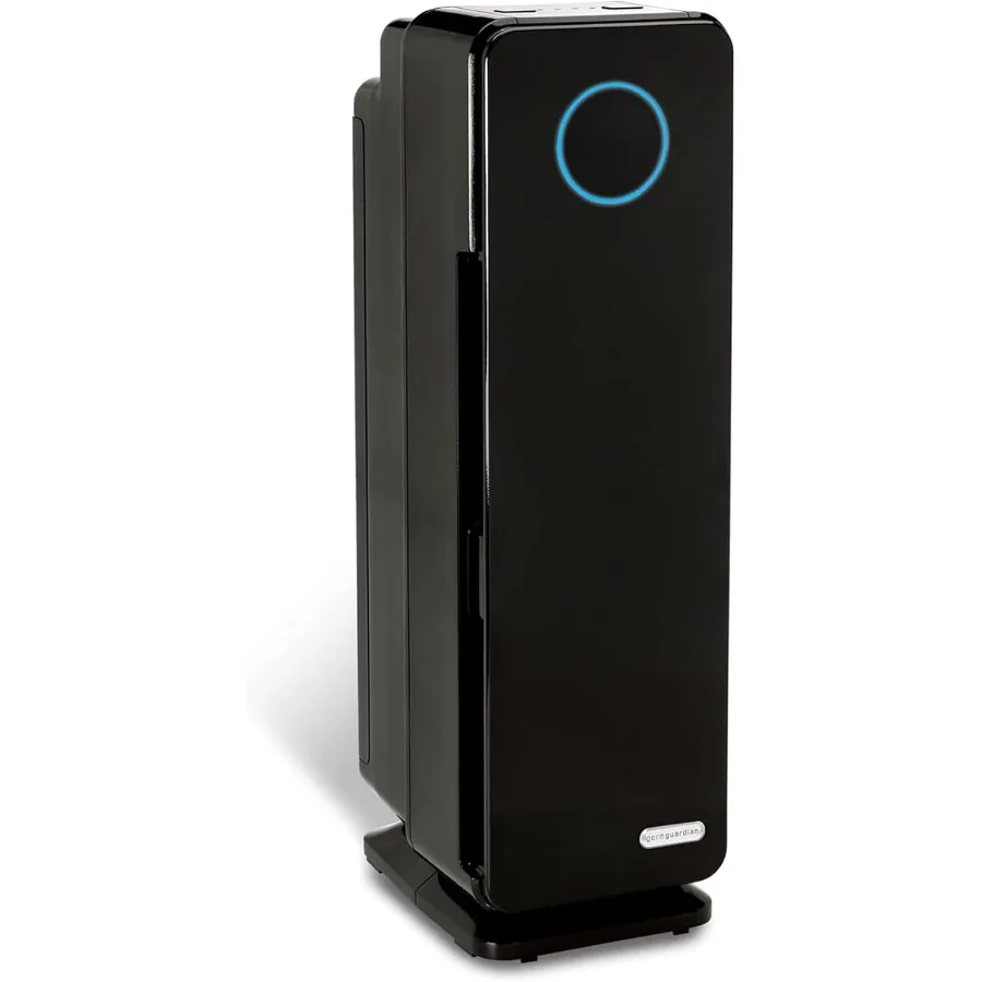 

5-In-1 HEPA Air Purifier for Home Pet Air Purifier with HEPA Air Filter UV-C Light Ideal for Indoor Use in Bedrooms Living Room