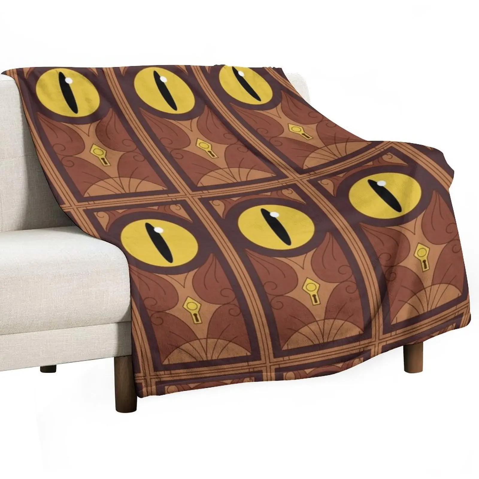 

The Owl Door Throw Blanket Modern Design Soft Blanket for Home Decor