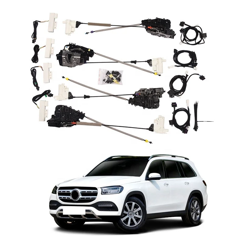 Soft Closer Electric Suction Door System Automatic Locks Door Closer Door Lock For Mercedes Benz GLE GLS W167 X167 Soft Lock