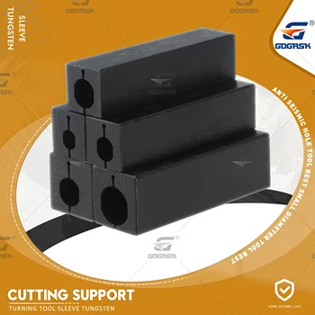 Draaibank Tool Mouw Tungsten Seismische Boring Houder Kleine Diameter Holder Cutting Beugel 16*16Mm 20*20Mm voor 4Mm/5Mm/6Mm/7Mm/8Mm/10