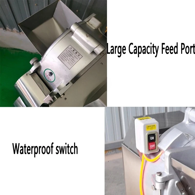 Multifunctional Commercial Fruit Carrot Dicer Onion Potato Cutting Machine Kitchen Equipment for Restaurant