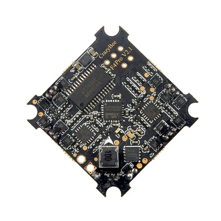 Happymodel Crazybee F4 Pro V2.1 2-3S Lipo Flight Controller, Replacement FC for Sailfly-X FPV Quad, Dual Version Selection