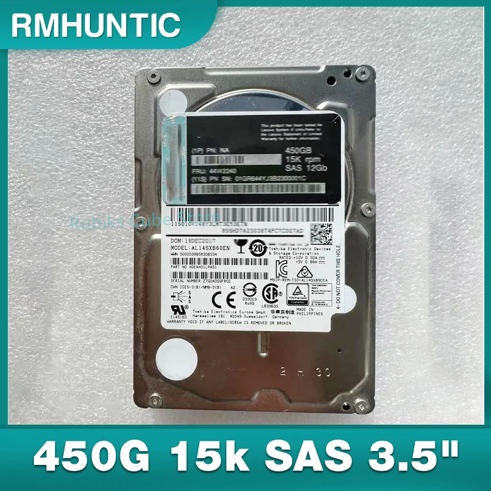 

For IBM Hard Disk DS3400 44W2239 44W2240 450G 15k SAS 3.5"