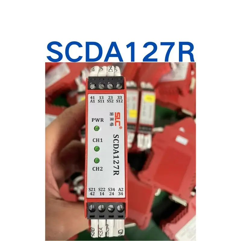 Second hand safety relay SCDA127R tested OK and shipped quickly